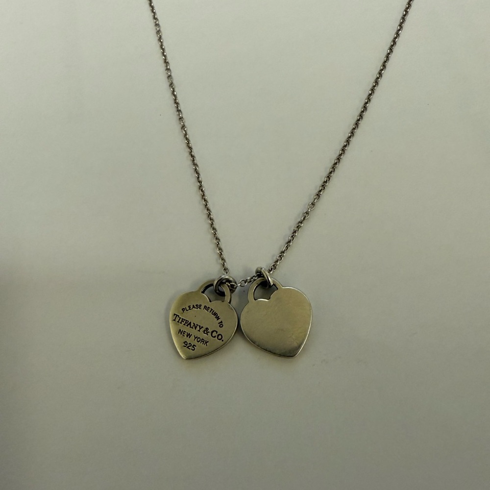 Tiffany & Co. Silver Necklace Elegant Design